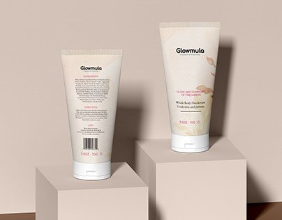 Luxury Skincare Tube & Label Design